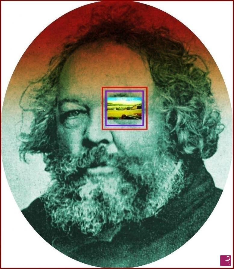 quadri in vendita online - "SÌ PARVA LICET COMPONERE MAGNIS" BAKUNIN.