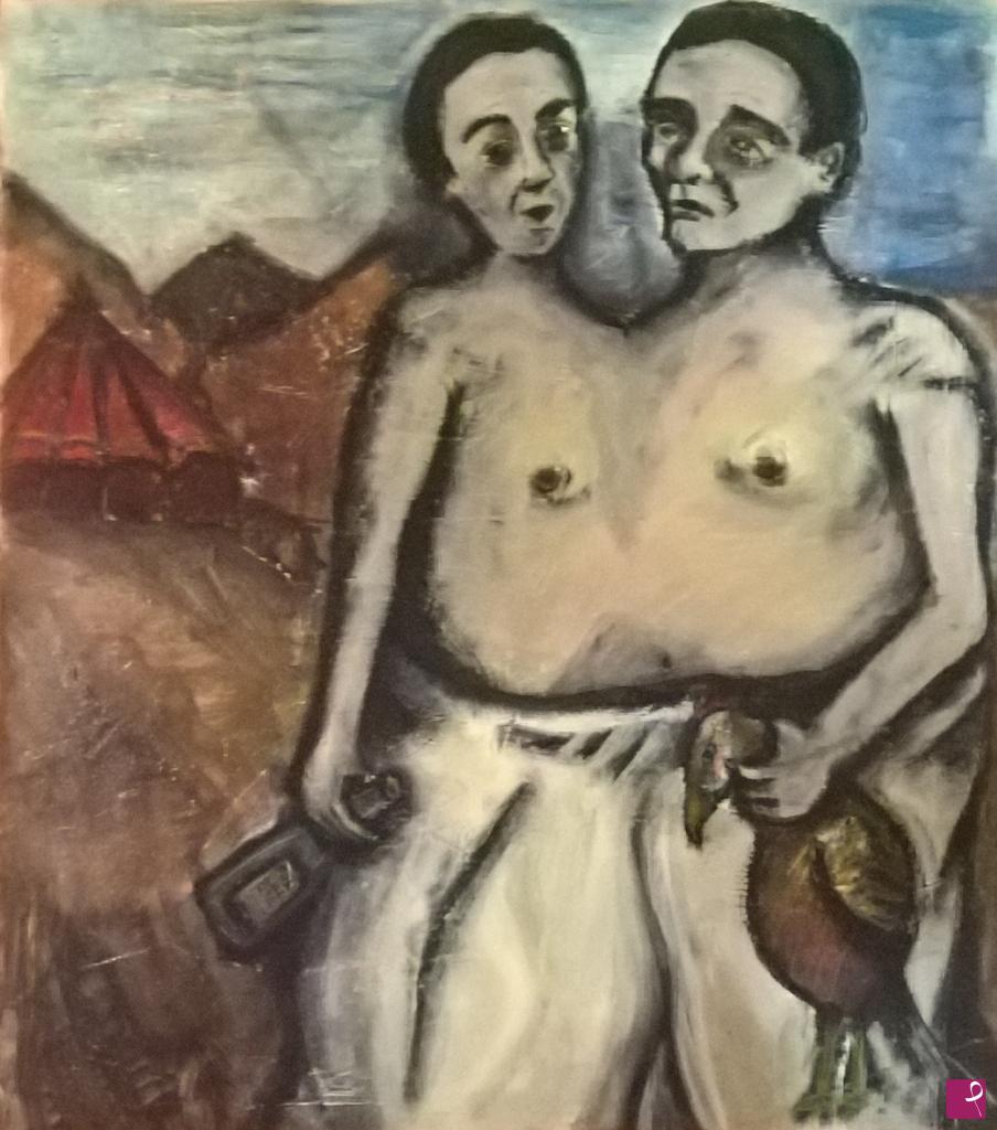quadri in vendita online - siamese twins