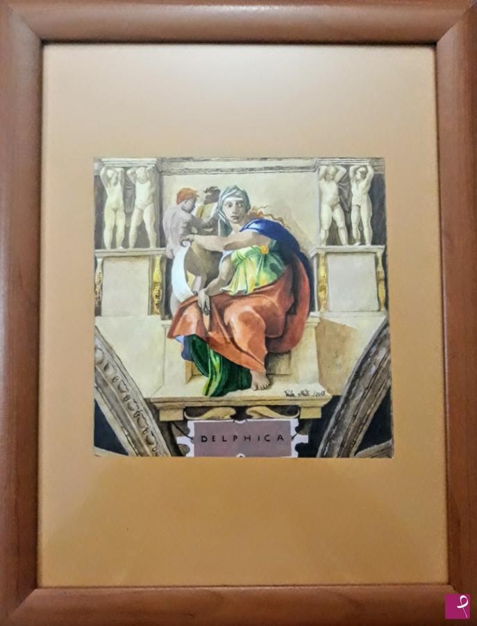 quadri in vendita online - Sibilla Delphica
