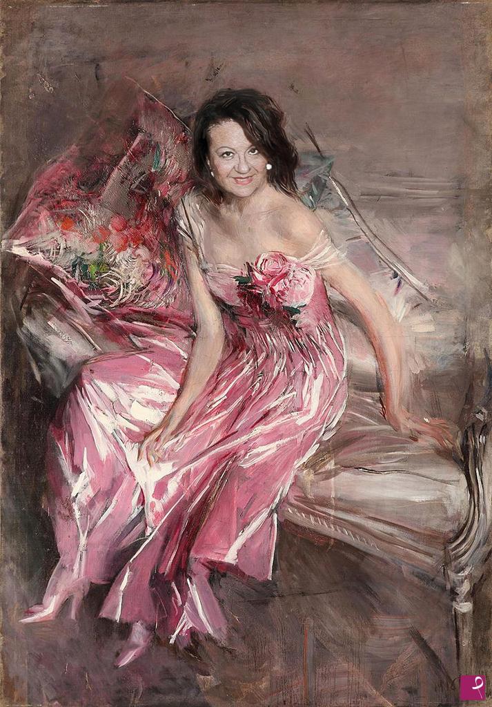 quadri in vendita online - Signora alla BOLDINI