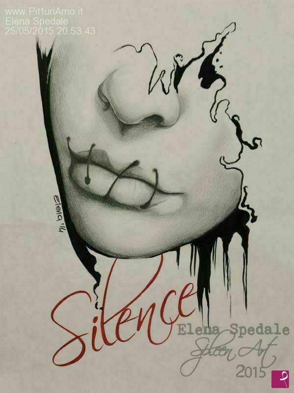 quadri in vendita online - Silence
