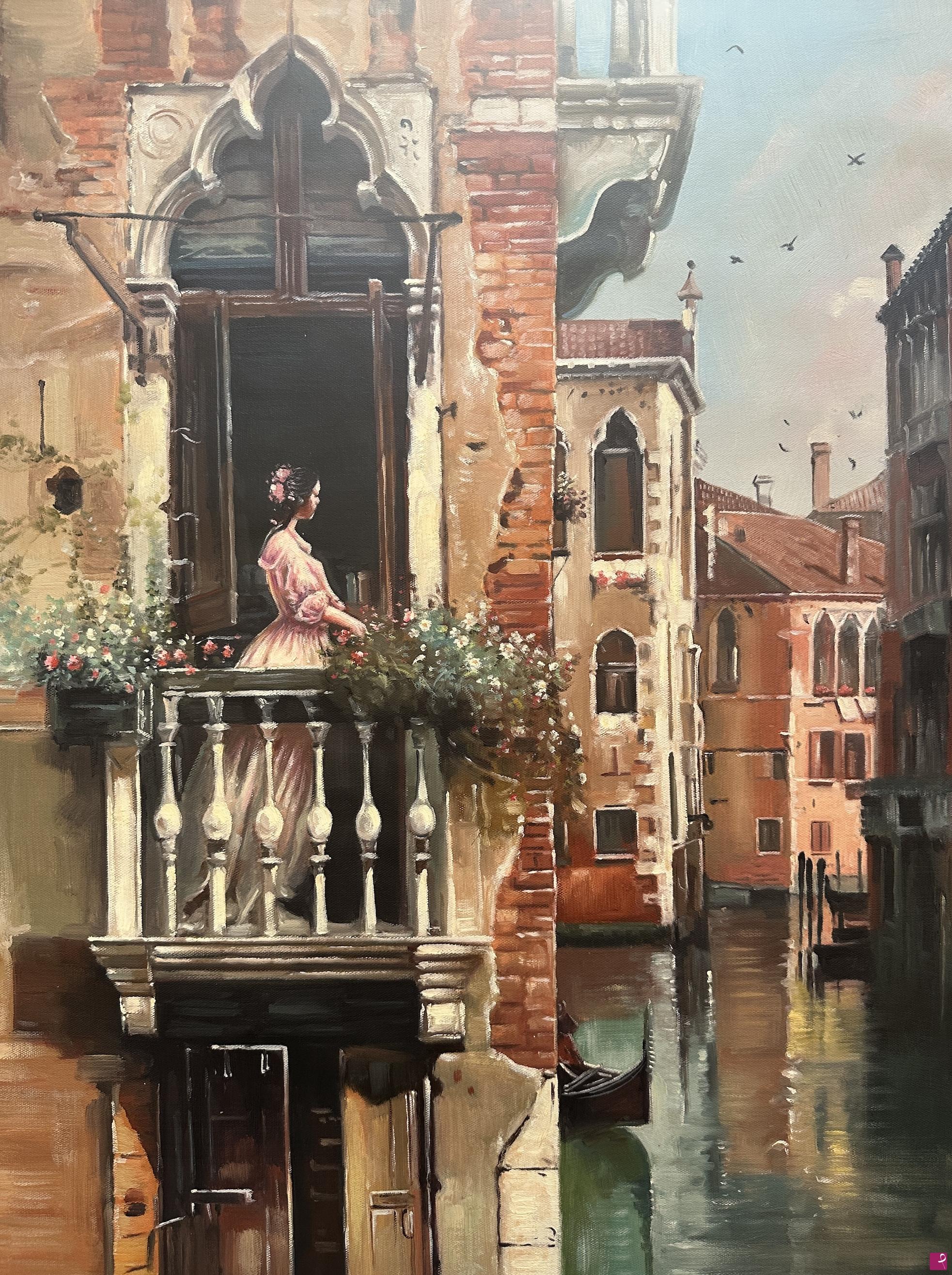 quadri in vendita online - Silence à Venise