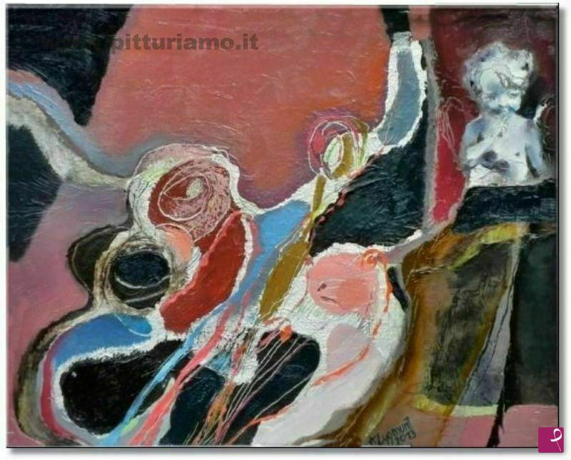 quadri in vendita online - SILENT ANGEL, 2013, CM.30X40-FRAMED