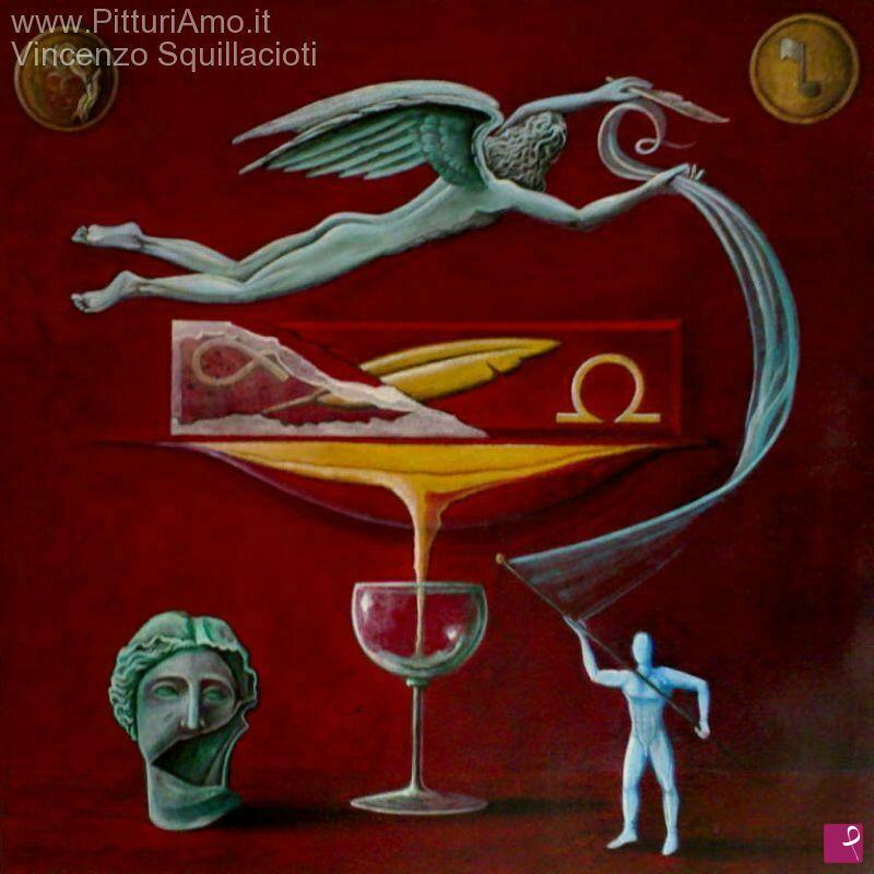 quadri in vendita online - Silenzio! Il poeta medita.