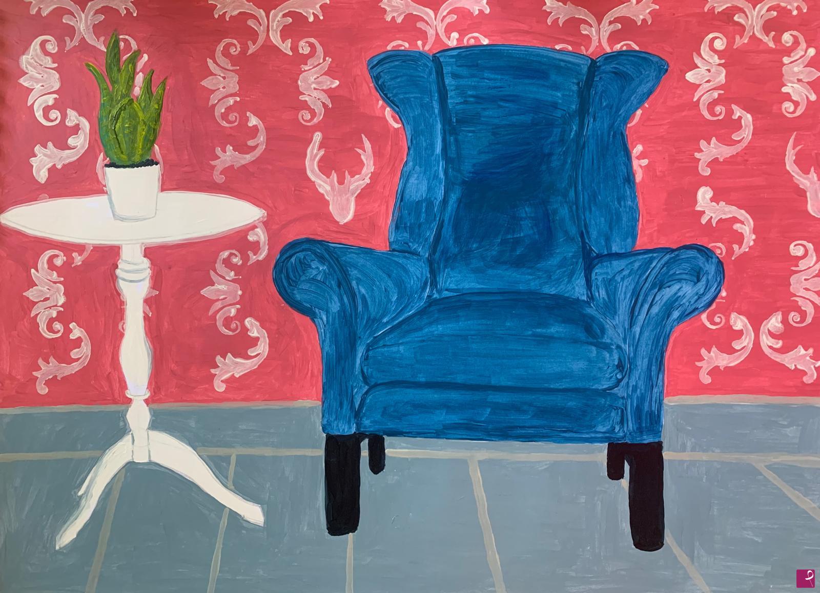 quadri in vendita online - Sillón Orejero