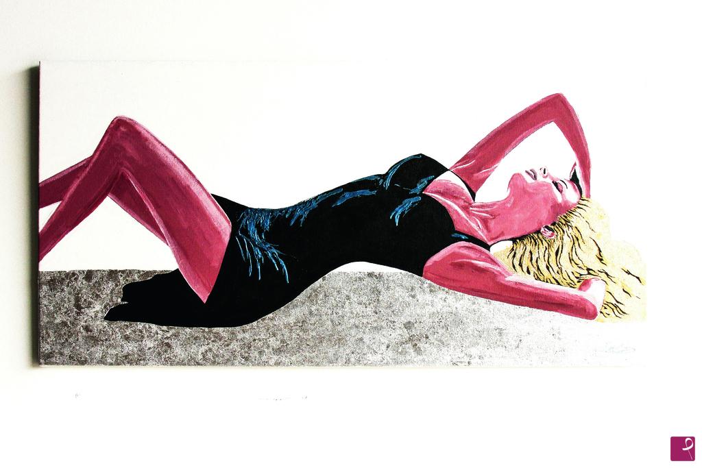 quadri in vendita online - Silver Gold Model