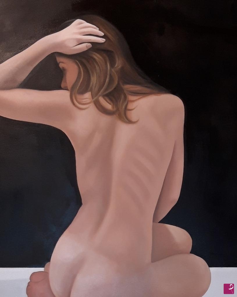 quadri in vendita online - Simple nude woman n.1