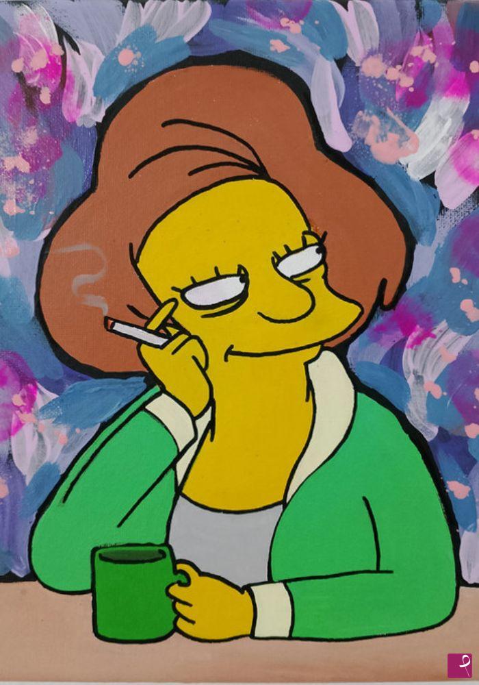 quadri in vendita online - Simpson Edna Caprapall