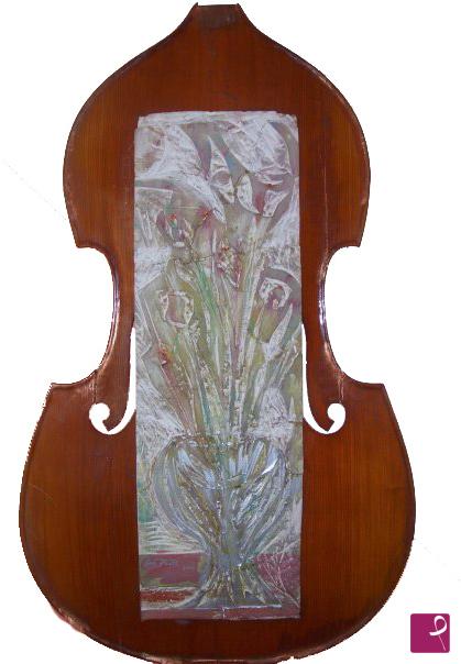 quadri in vendita online - sinfonia con rose rosse