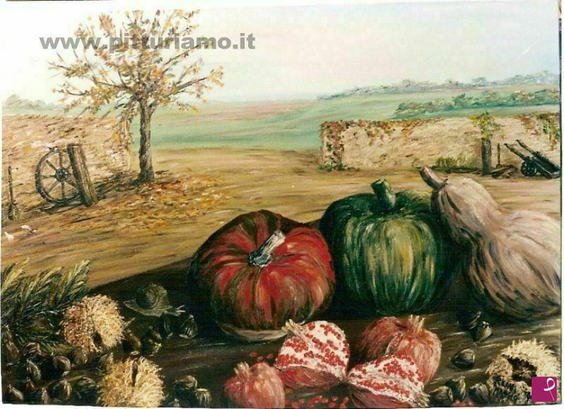 quadri in vendita online - SINFONIA D'AUTUNNO