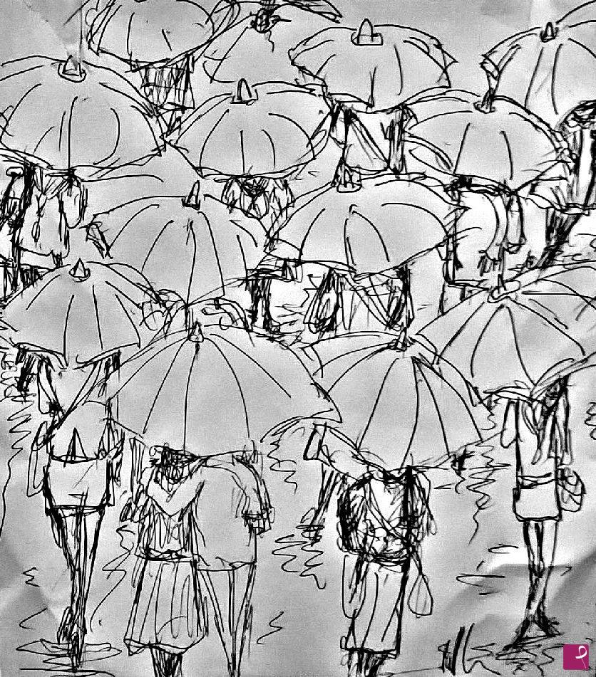 quadri in vendita online - Singing in the Rain