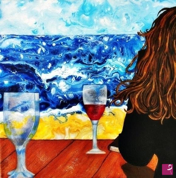 quadri in vendita online - Sip the Wine