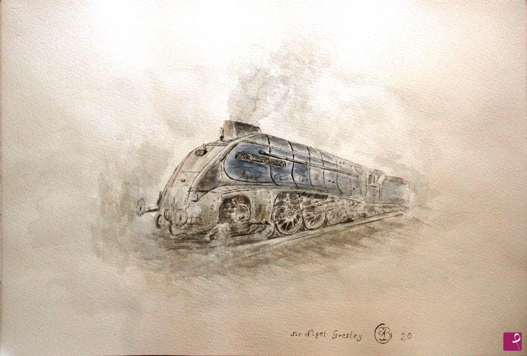 quadri in vendita online - Sir Nigel Gresley