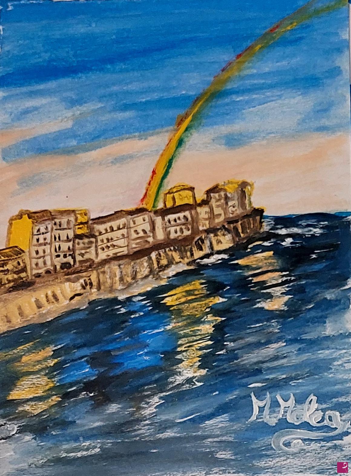 quadri in vendita online - Siracusa.. Sicilia.. tornerà il sereno 