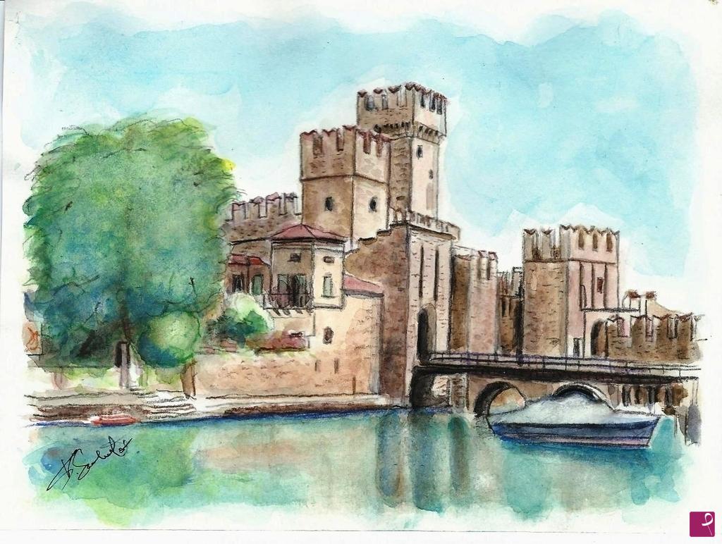 quadri in vendita online - Sirmione - Lago di Garda