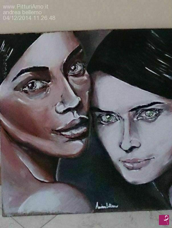 quadri in vendita online - sisters
