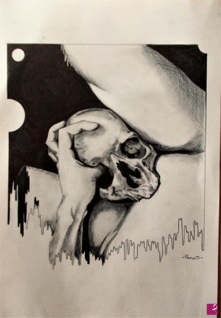 quadri in vendita online - SKULL