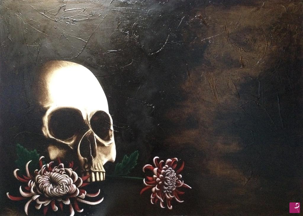 quadri in vendita online - Skull 2
