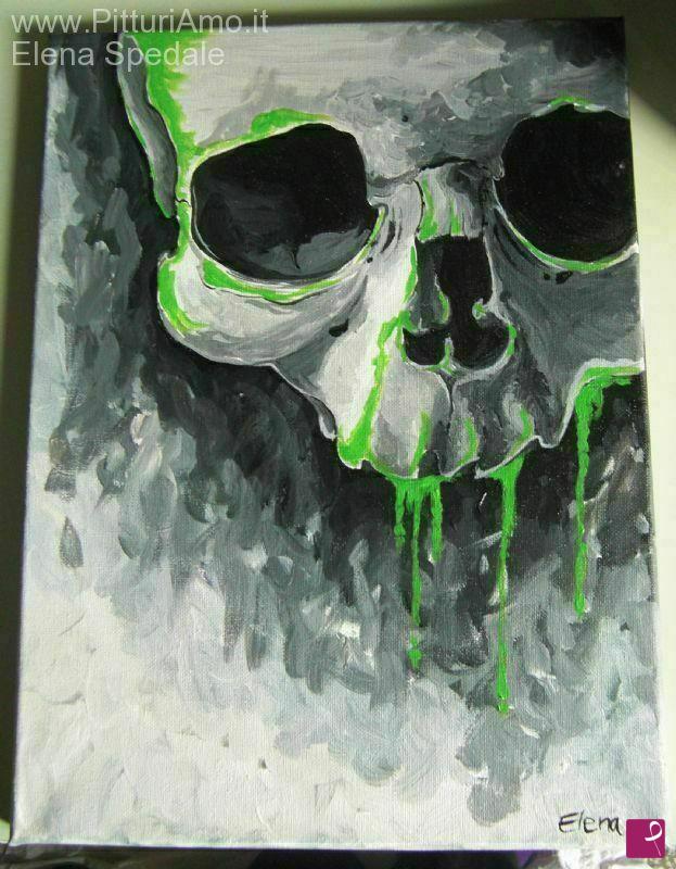 quadri in vendita online - Skull
