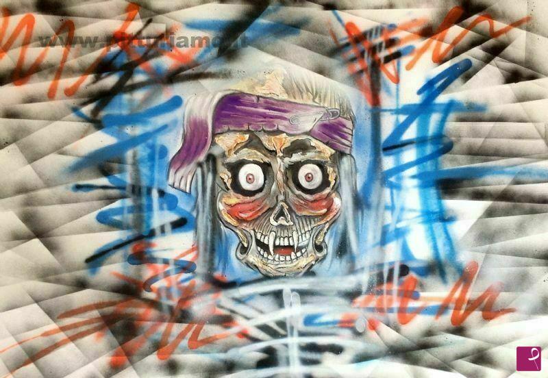 quadri in vendita online - Skull1