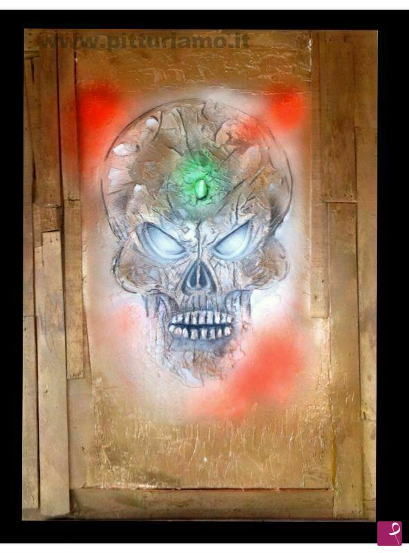 quadri in vendita online - Skull2