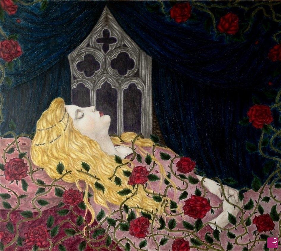 quadri in vendita online - sleeping beauty