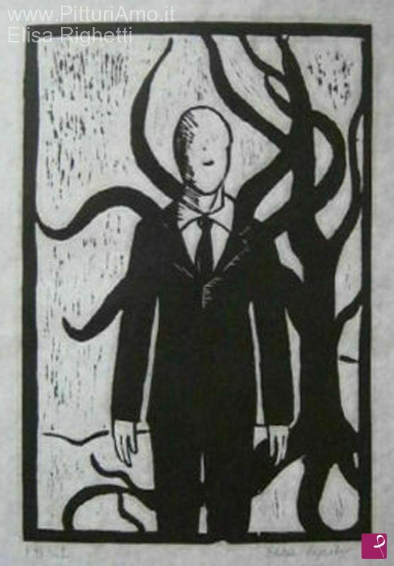 quadri in vendita online - Slenderman