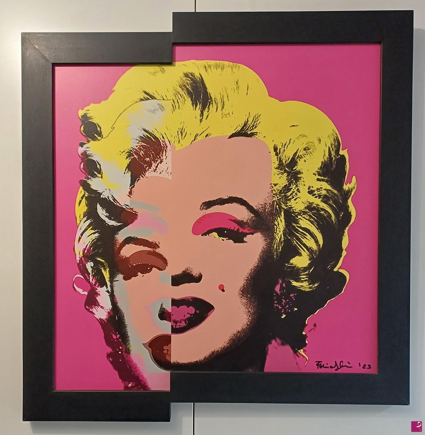 quadri in vendita online - SLIPPING MARILYN