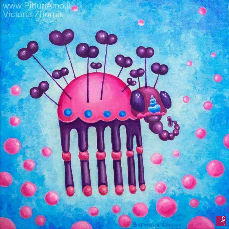 quadri in vendita online - Small insect 2