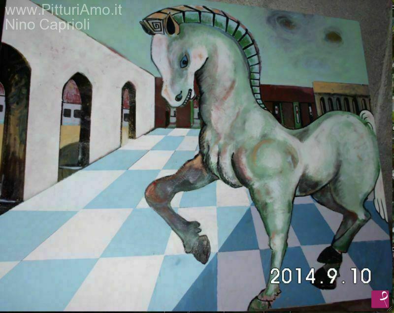 quadri in vendita online - smiling horse no. 2