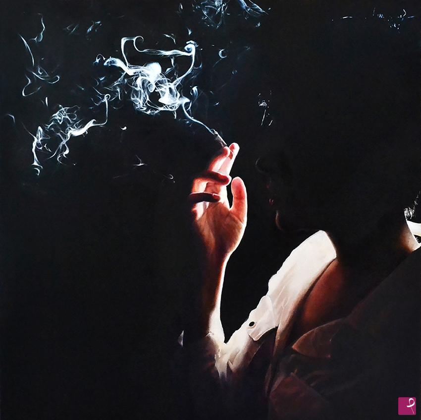 quadri in vendita online - Smoke 3/4