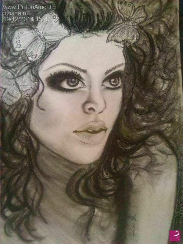 quadri in vendita online - Smokey eyes