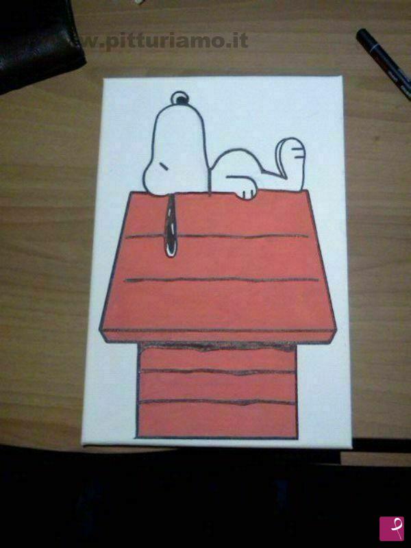 quadri in vendita online - snoopy