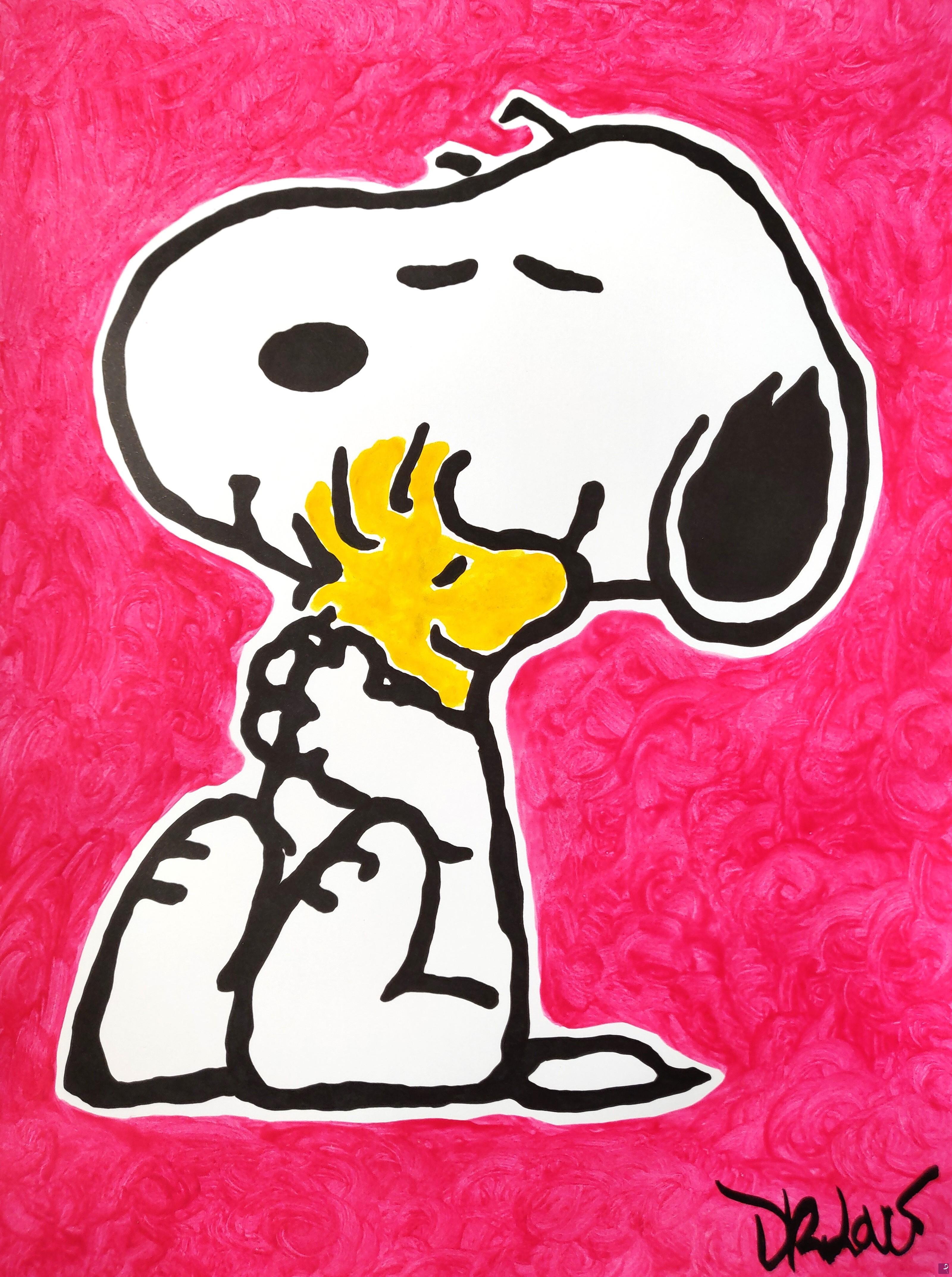 quadri in vendita online - Snoopy magic love