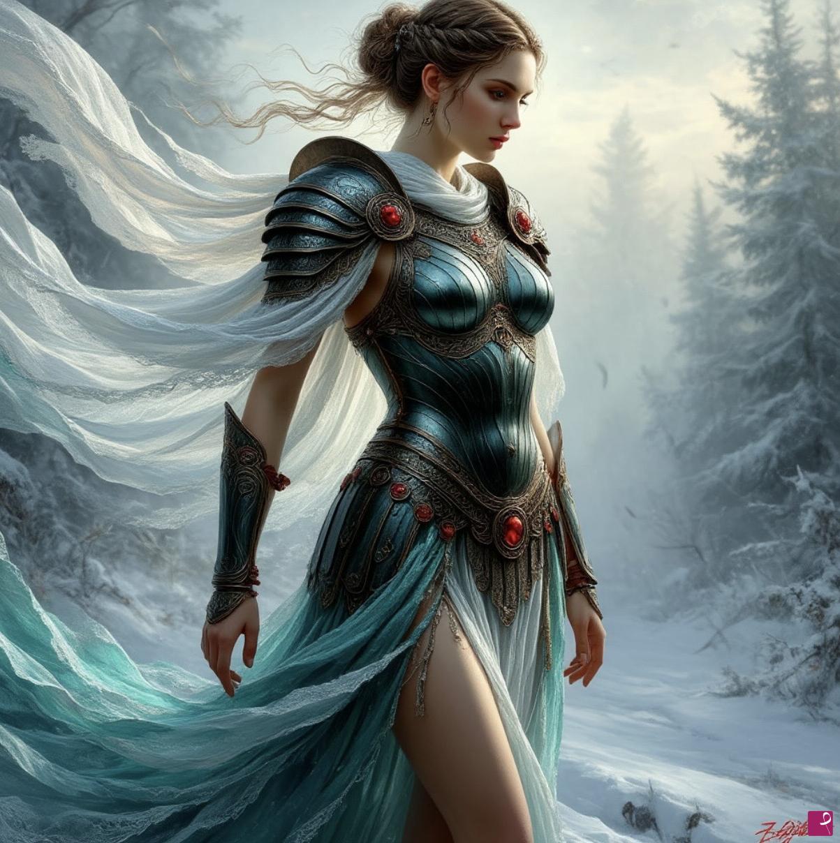 quadri in vendita online - Snow Queen 
