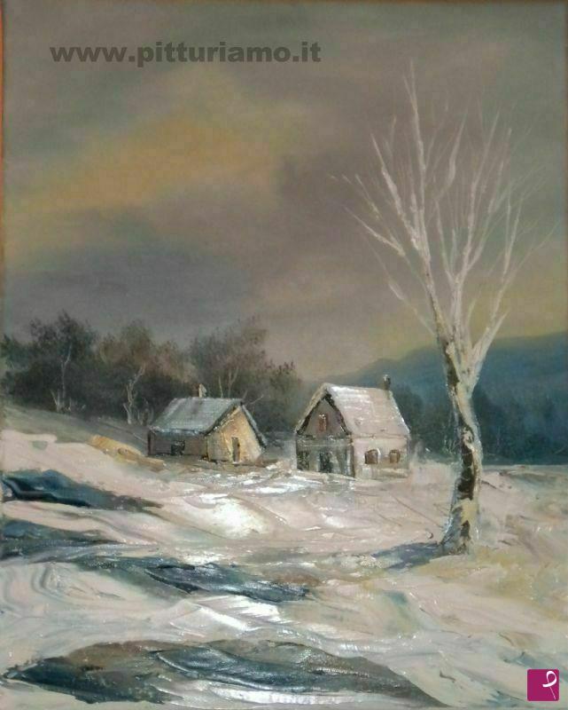 quadri in vendita online - SNOWSCAPE 3