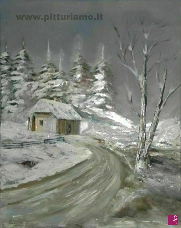 quadri in vendita online - SNOWSCAPE 4