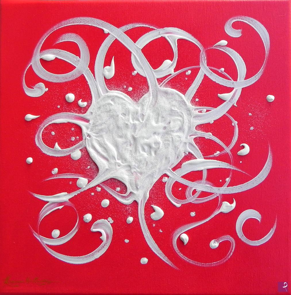 quadri in vendita online - Snowy Heart