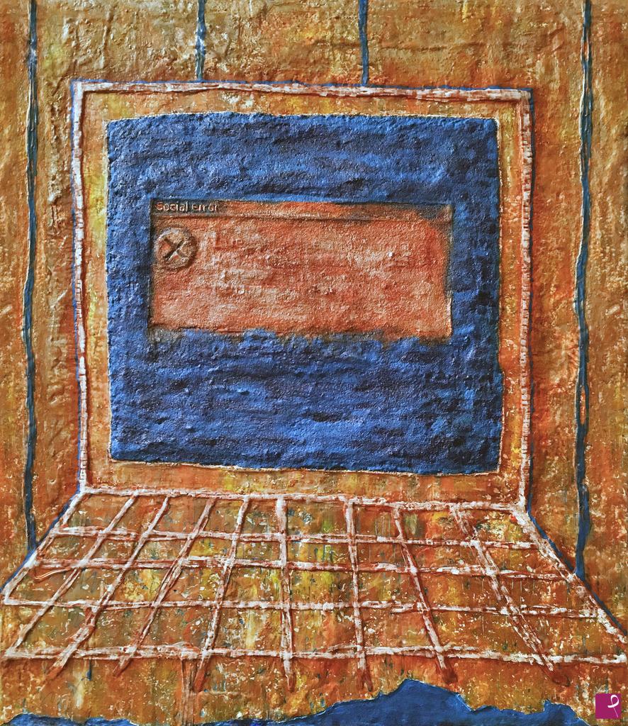 quadri in vendita online - Social error - studio N. 3