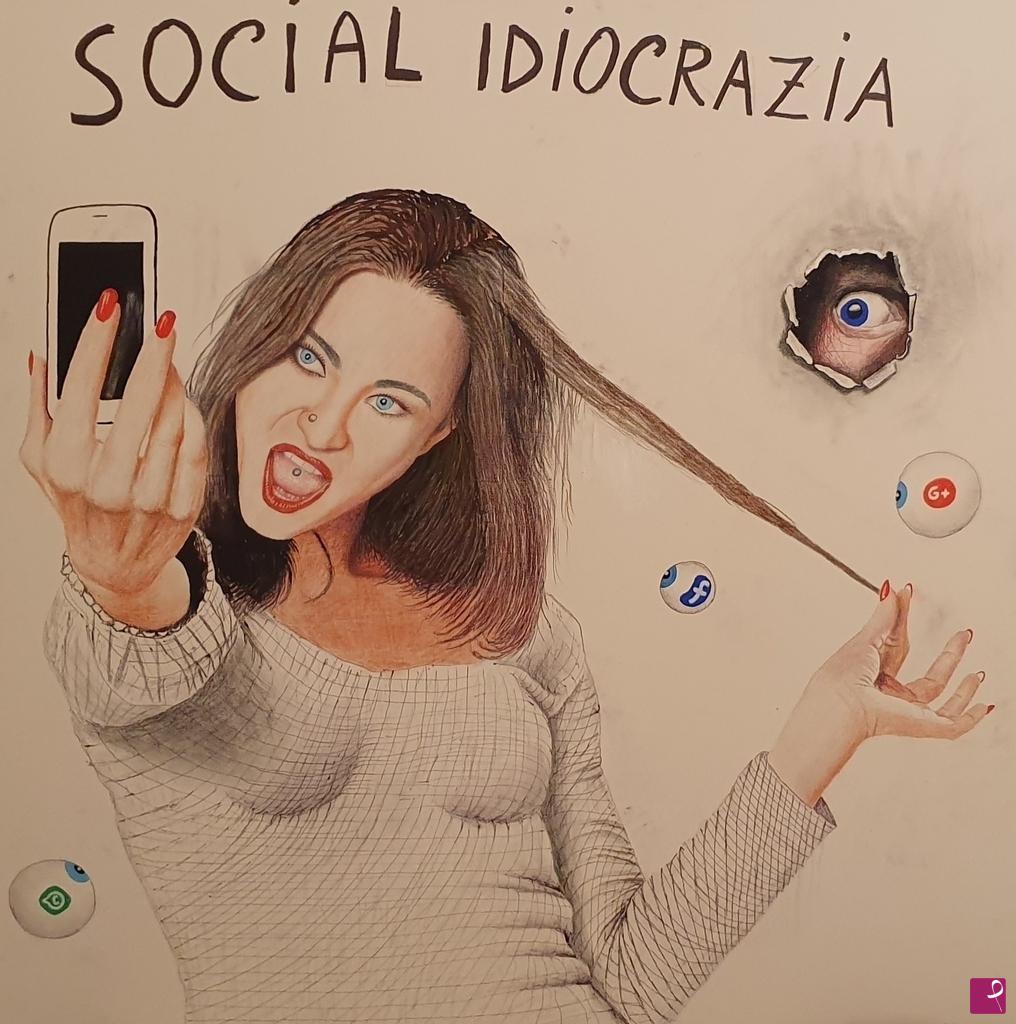 quadri in vendita online - SOCIAL IDIOCRAZIA