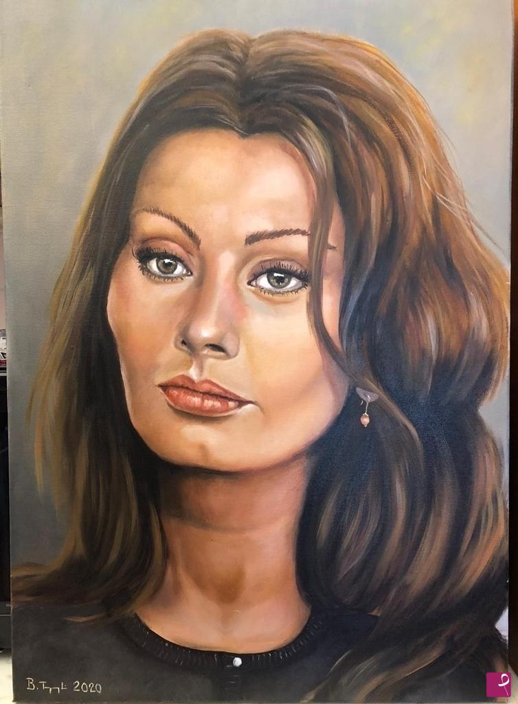 quadri in vendita online - Sofia Loren
