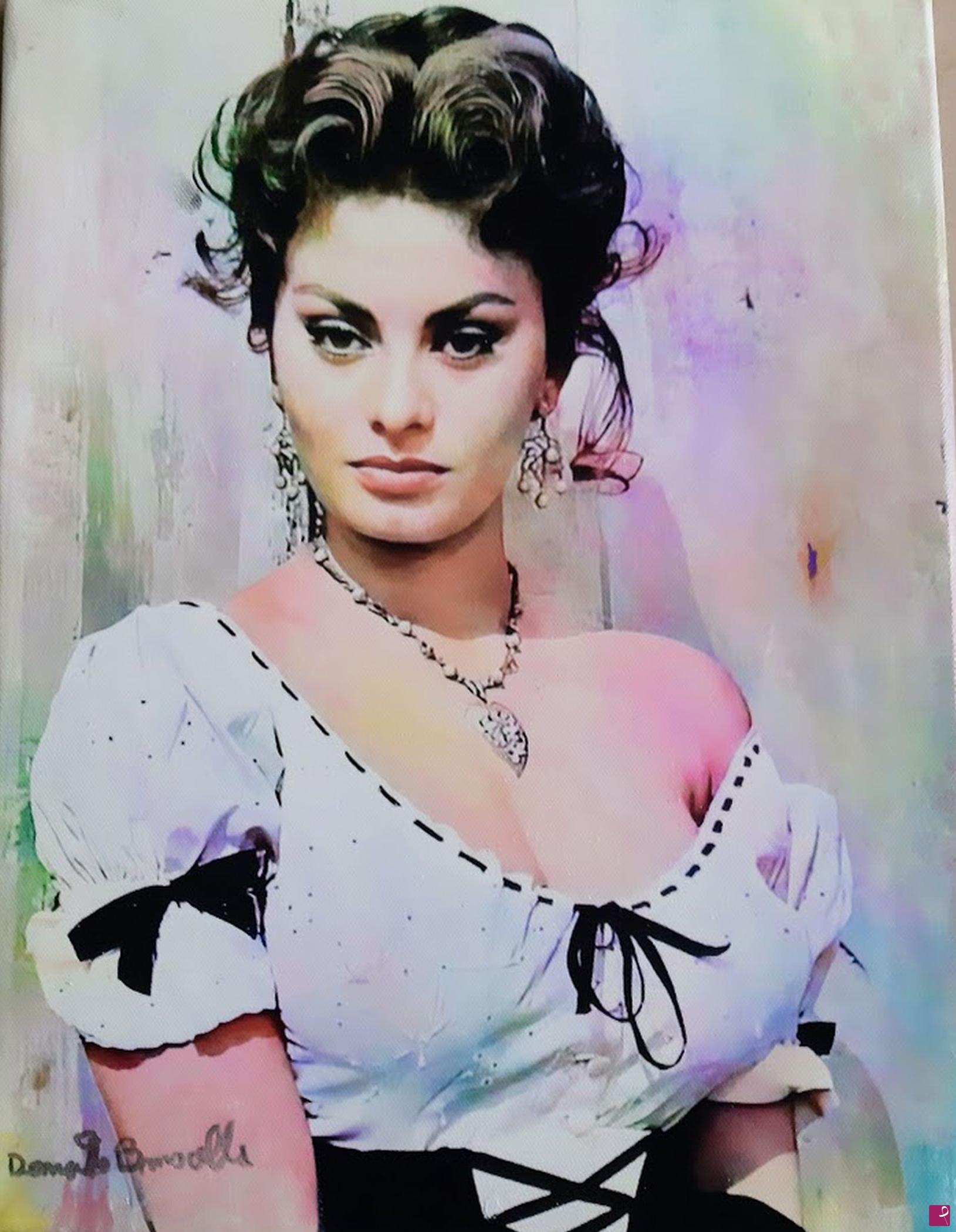 quadri in vendita online - Sofia Loren