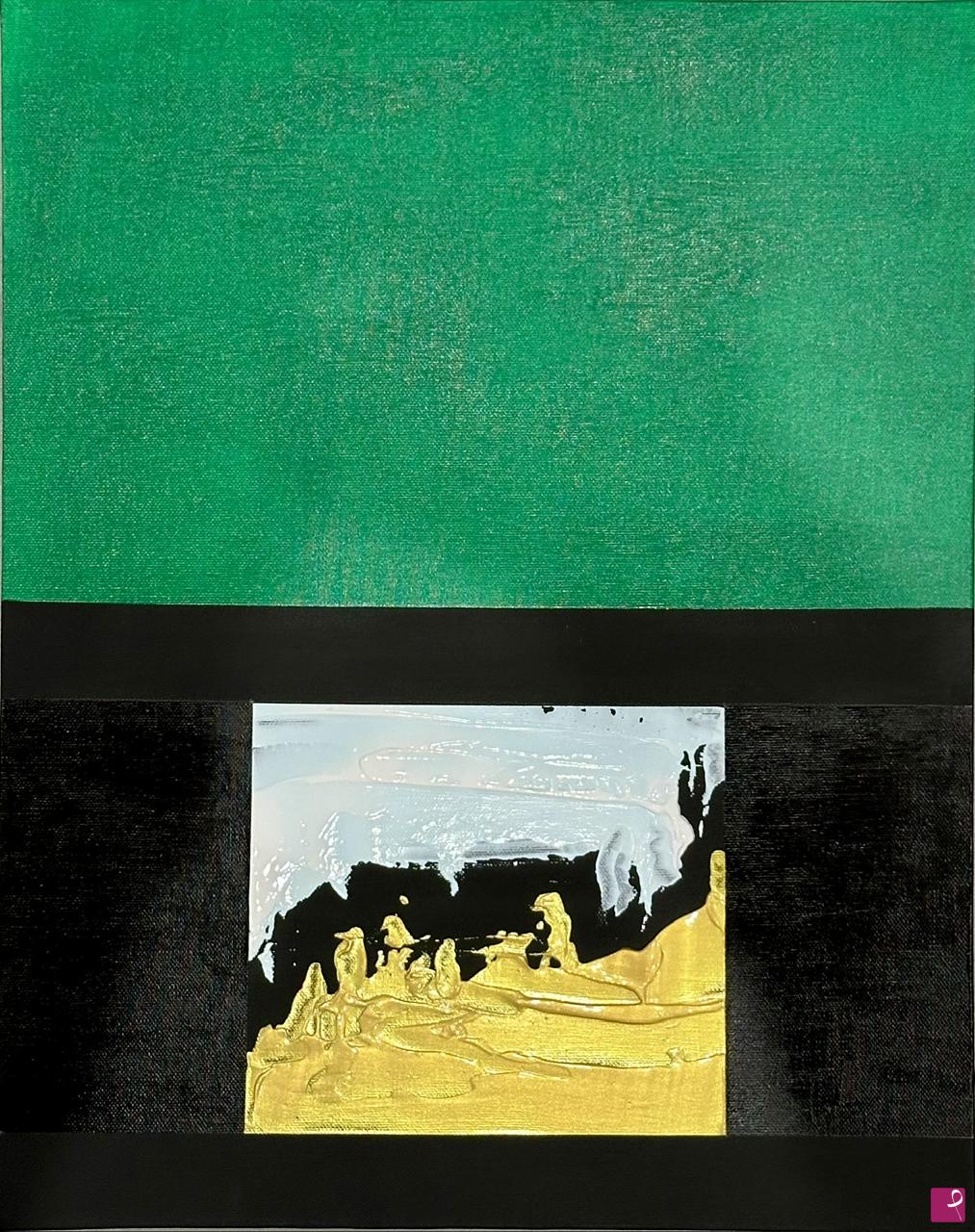 quadri in vendita online - SOGLIE DEL COLORE III - VERDE