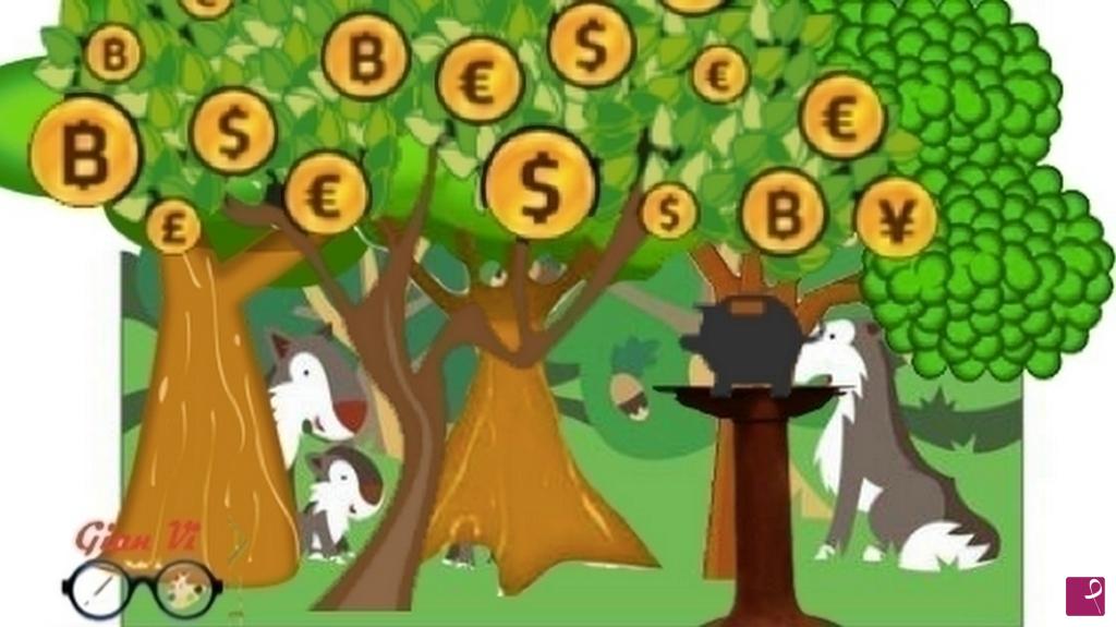 quadri in vendita online - Sogno collodiano e monumento al dio del risparmio 