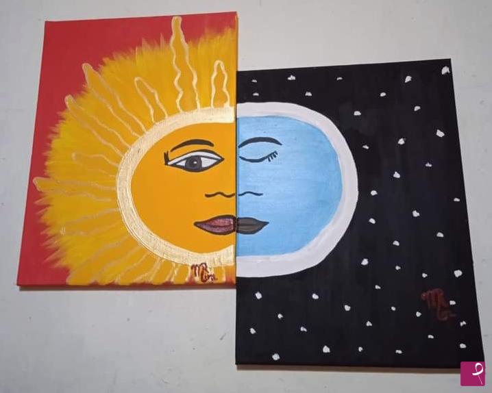 quadri in vendita online - Sole Luna
