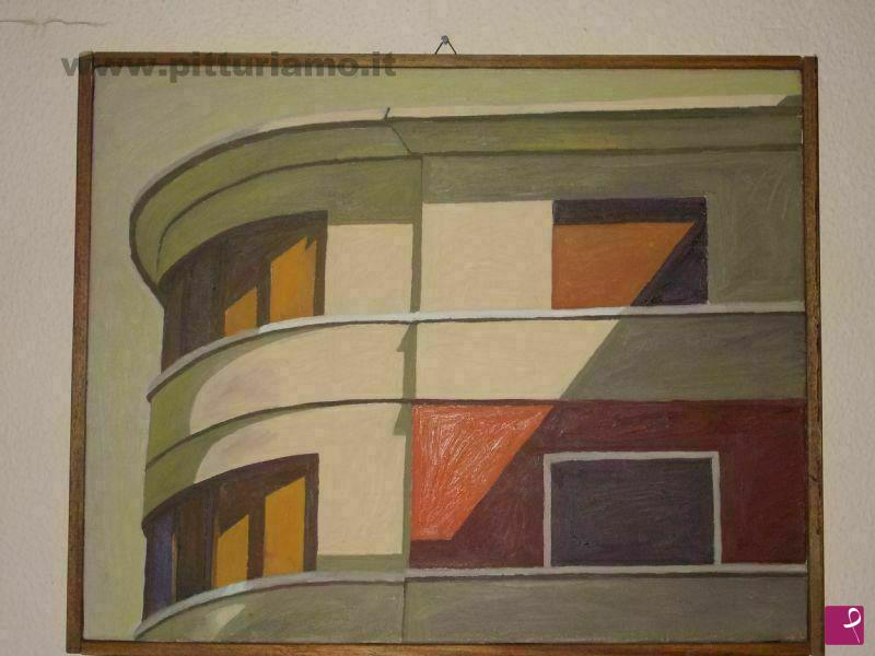 quadri in vendita online - sole sul muro