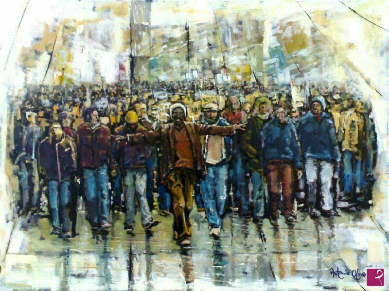 quadri in vendita online - Solidarietà delle Genti, 2011, archivio n° 2503