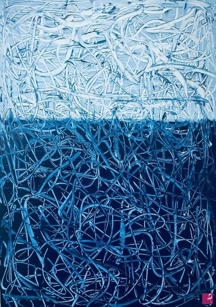 quadri in vendita online - Somethimg blue