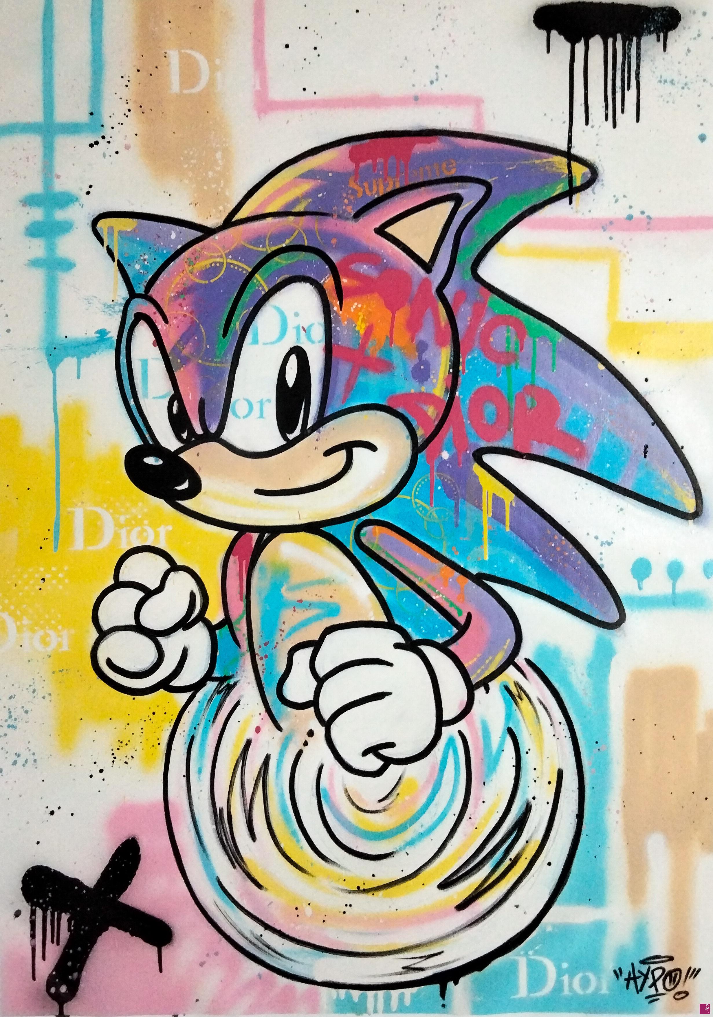 quadri in vendita online - Sonic X Dior