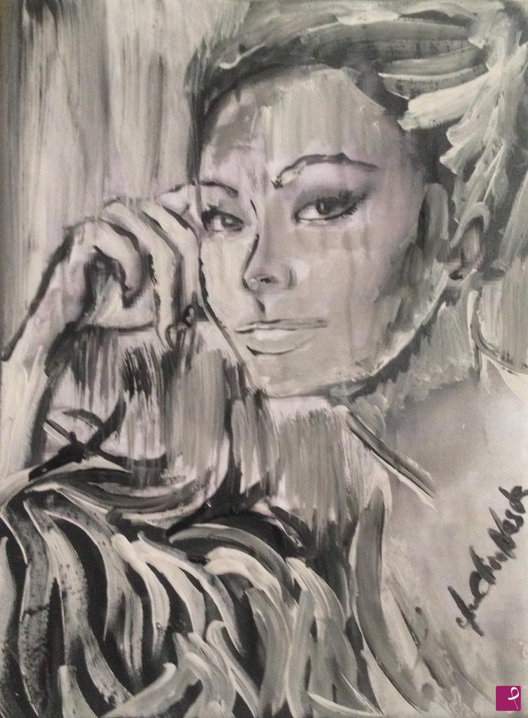 quadri in vendita online - Sophia Loren